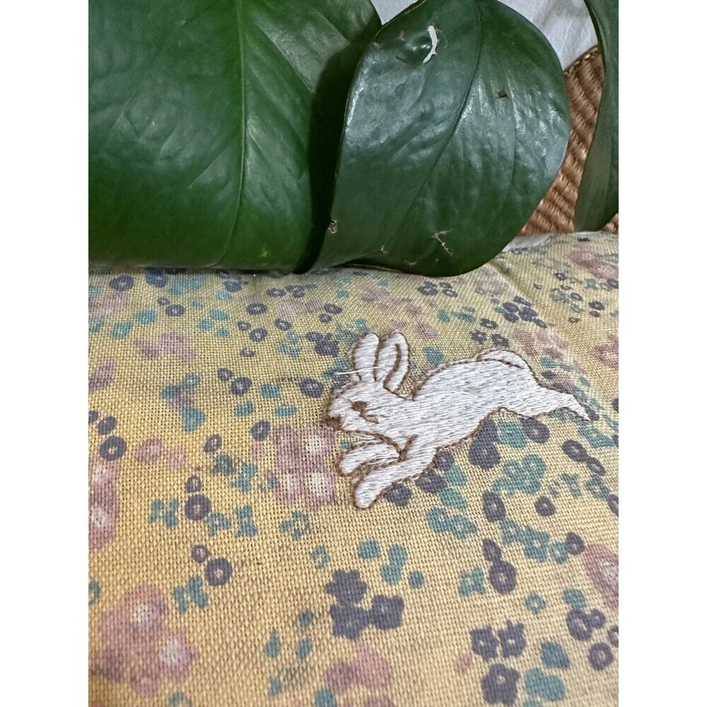 Target Easter bunny, spring throw pillow